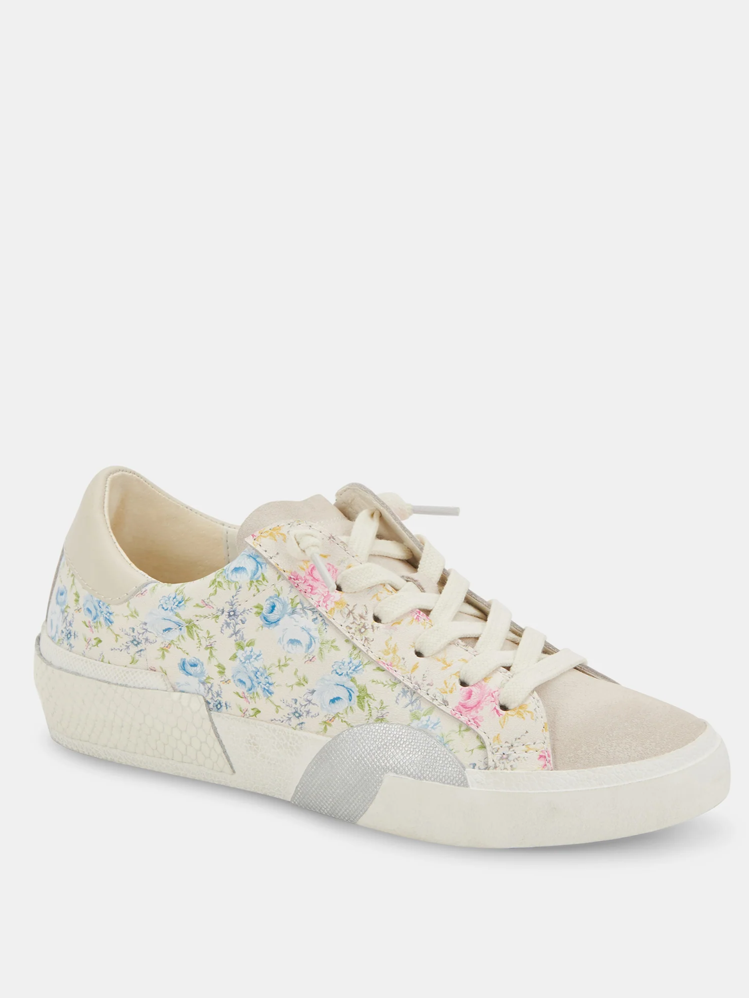 Blue hot sale floral sneakers